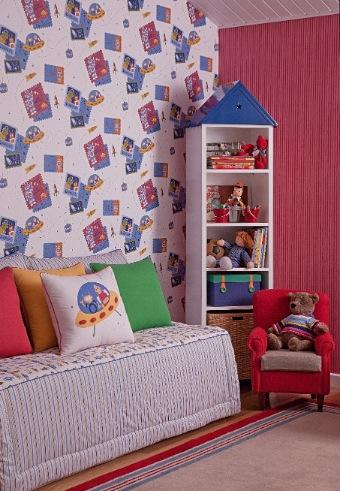 Papel de parede infantil nacional