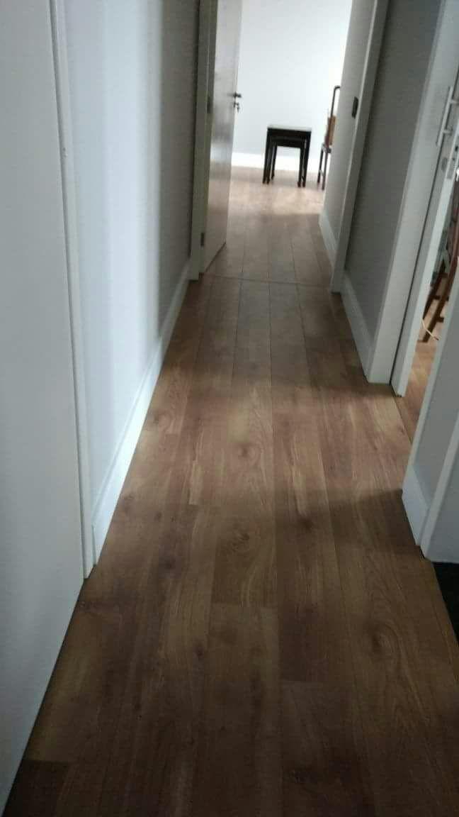Piso laminado Durafloor Studio Carvalho Malta